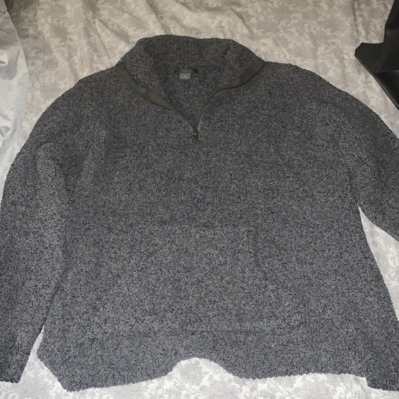 Quarter Zip Sherpa Pull-Over - Picture 1 of 2